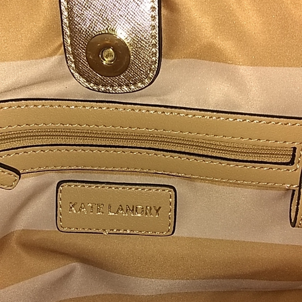 Kate Landry tote with wristlet clutch. - Picture 10 of 16